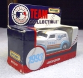 Miami Marlins Matchbox 1993 die cast car baseball Team Collectible limited edition.