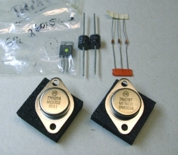 Soundcraftsman, 2N6287 , 2N6284 , triac 6015L5 , 5 diodes, NOS parts.
