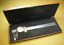 Brown and Sharpe 578 , dial caliper, 6-inch range.